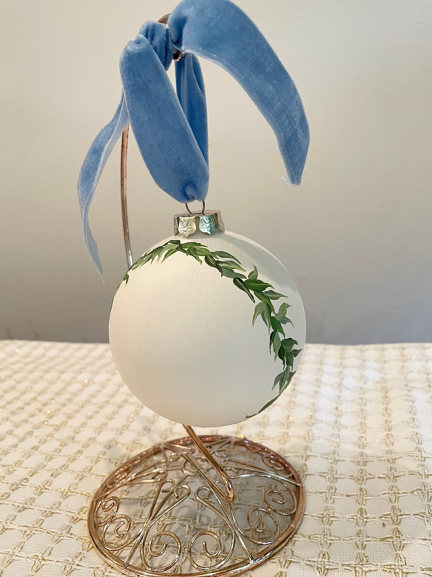 Heirloom Garland Ornament *Blank for Personalization 1