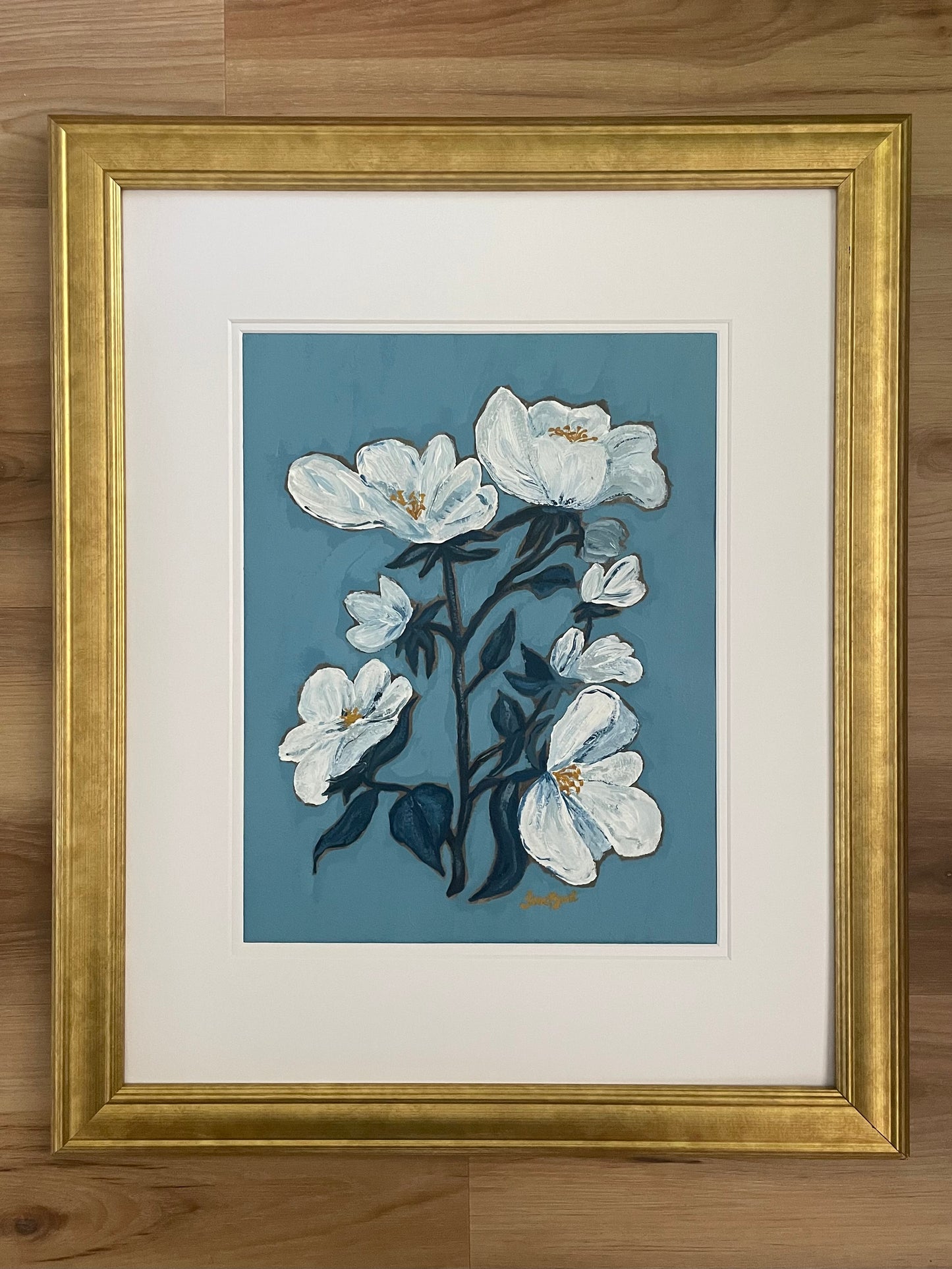 Bleu Blossoms no. 1