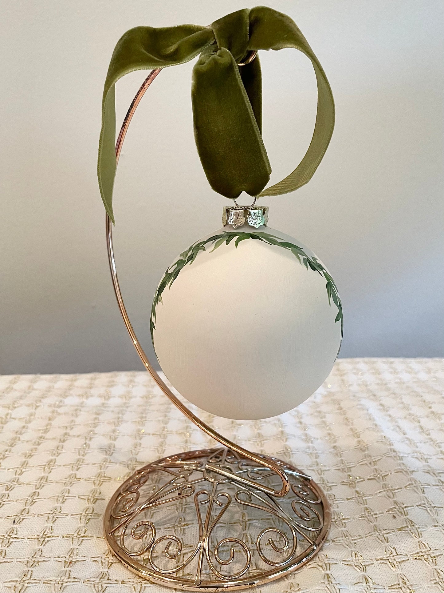 Heirloom Garland Ornament *Blank for Personalization 4
