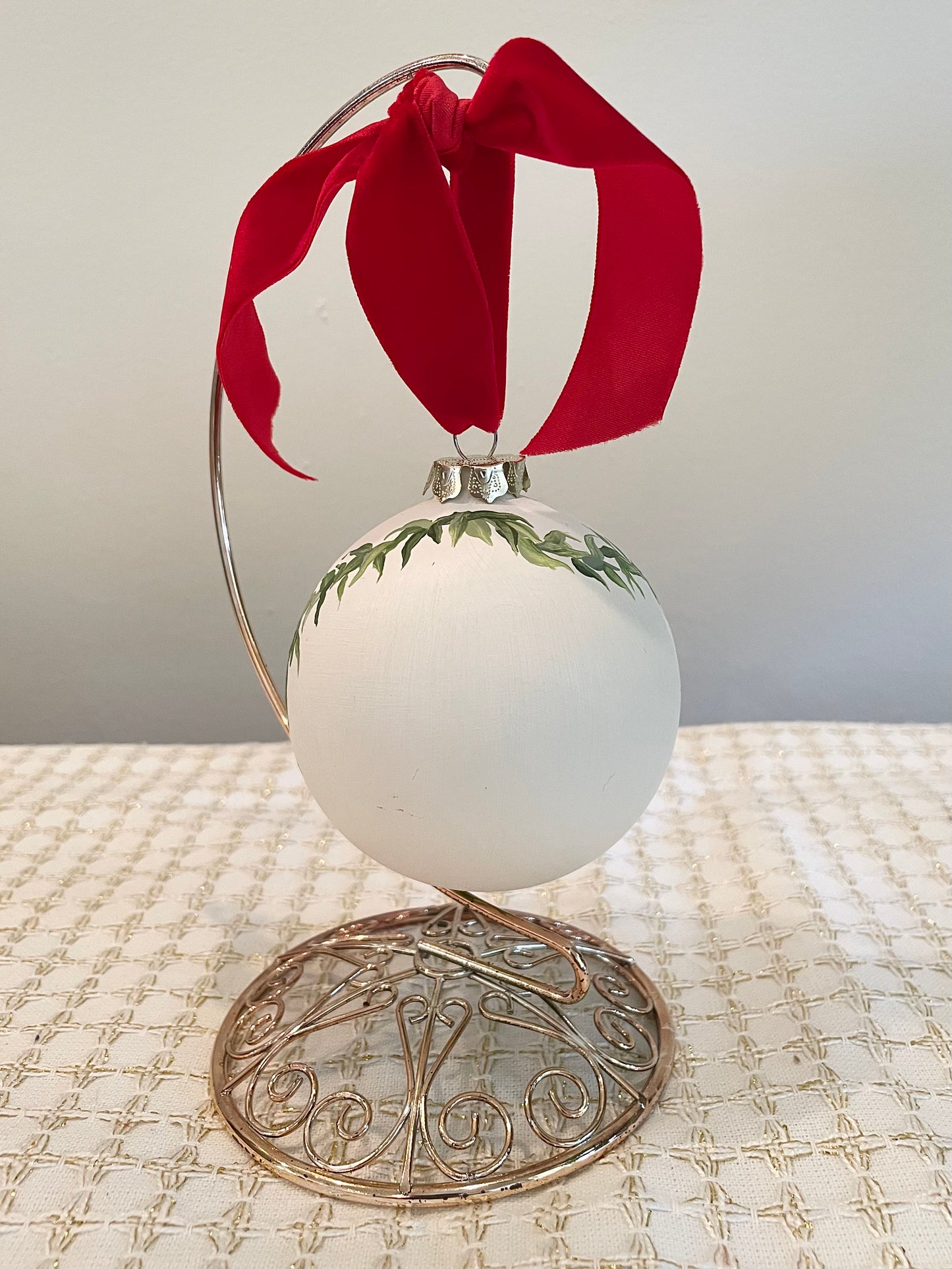 Heirloom Garland Ornament *Blank for Personalization 3