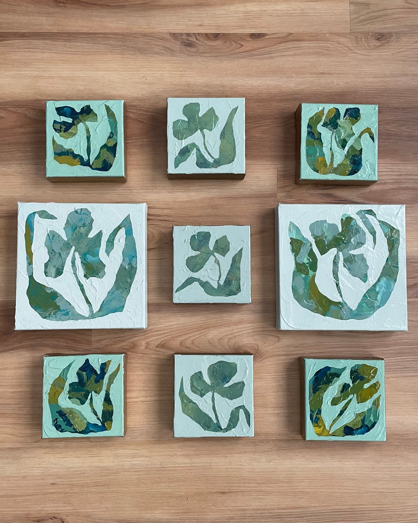 Mint Dreams small canvas no.2