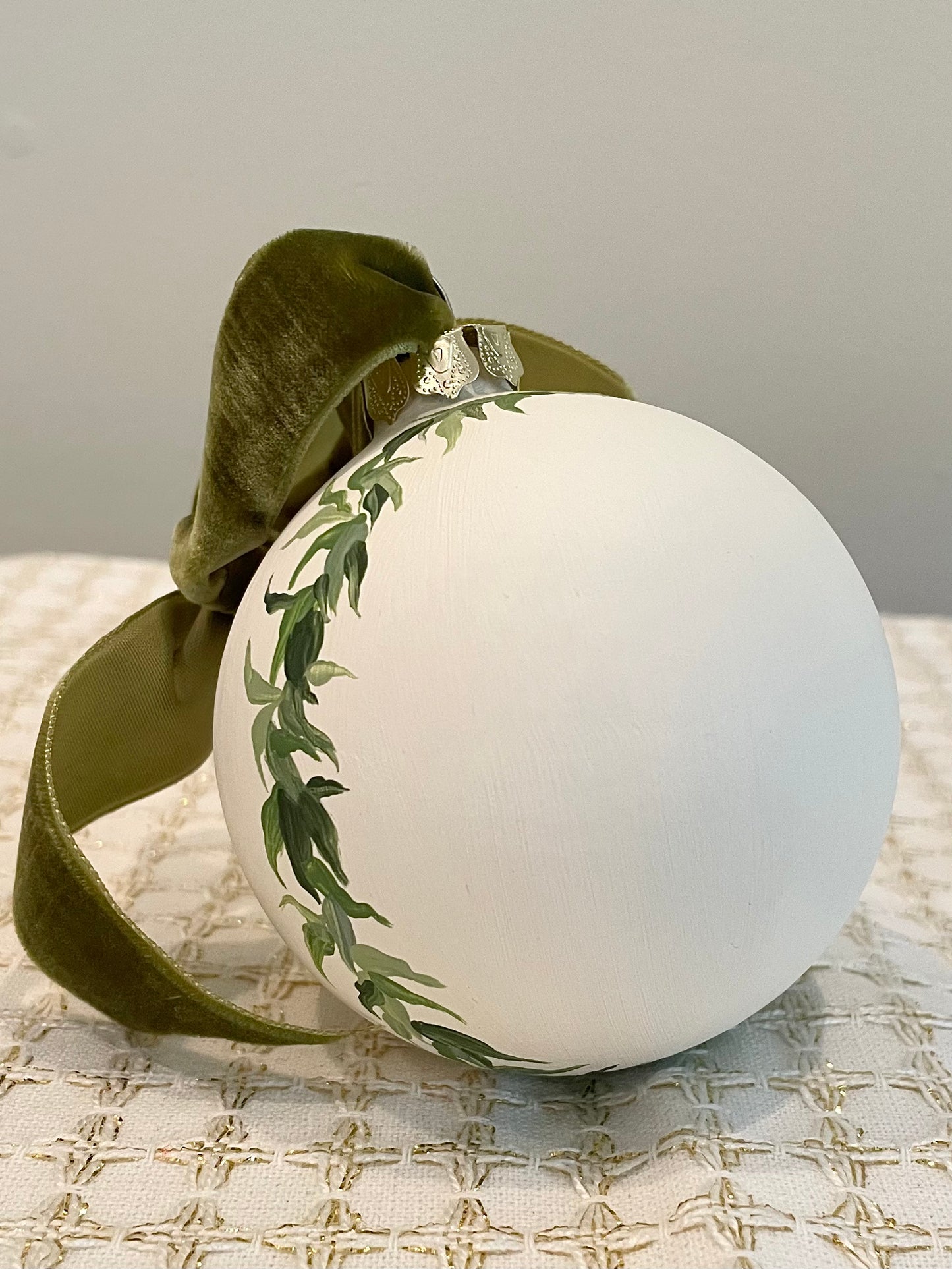 Heirloom Garland Ornament *Blank for Personalization 4