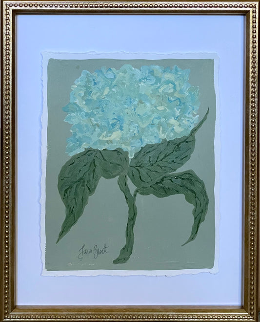 Sage and Blue Hydrangea no. 4