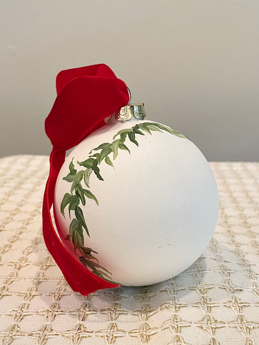 Heirloom Garland Ornament *Blank for Personalization 3