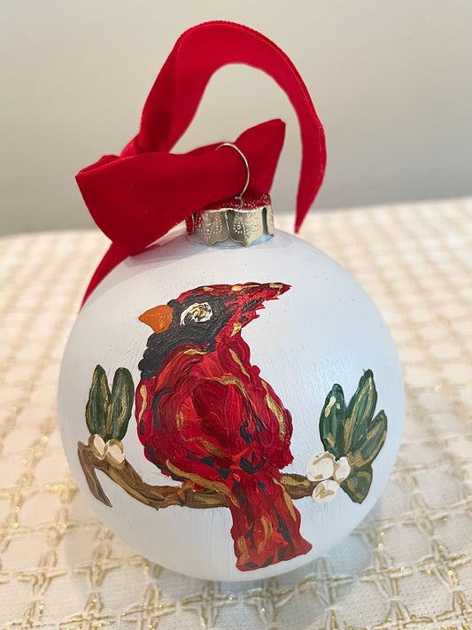 Cardinal on Pale Blue 3