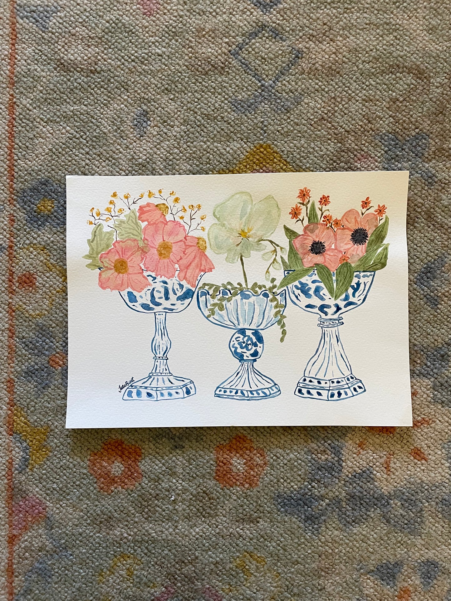 Fresh Blue & White Compotes