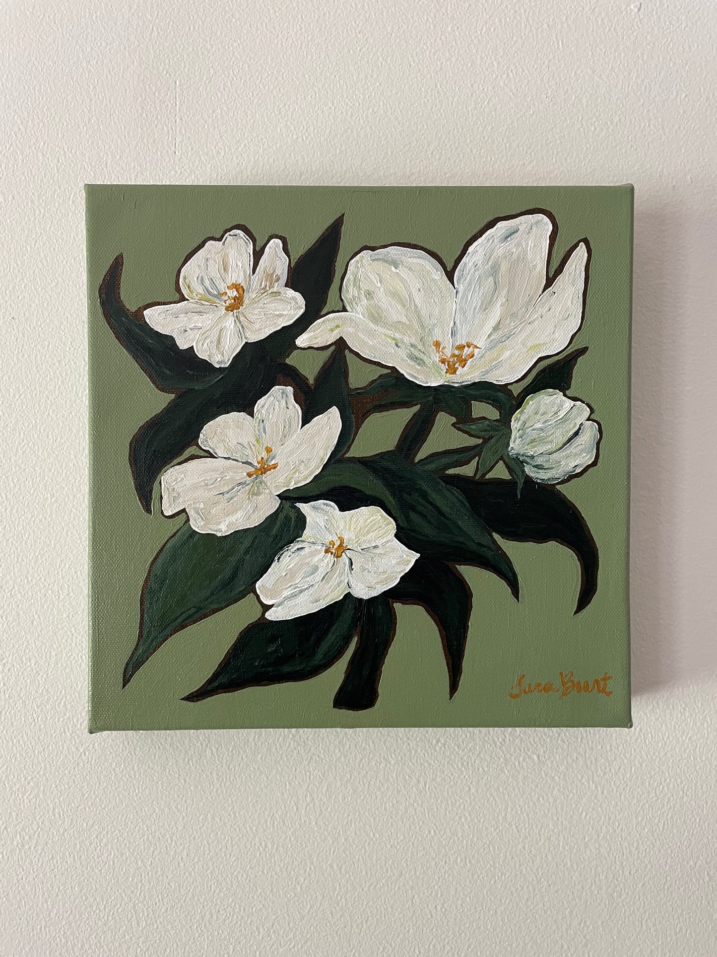 Soft Sage Blossoms no. 2