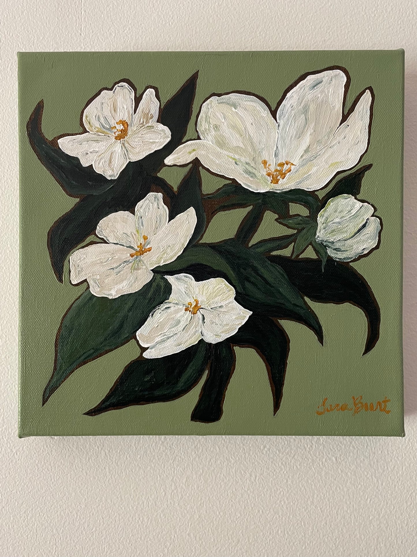 Soft Sage Blossoms no. 2