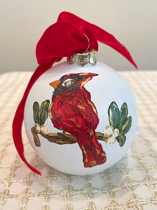 Cardinal on Pale Blue 4