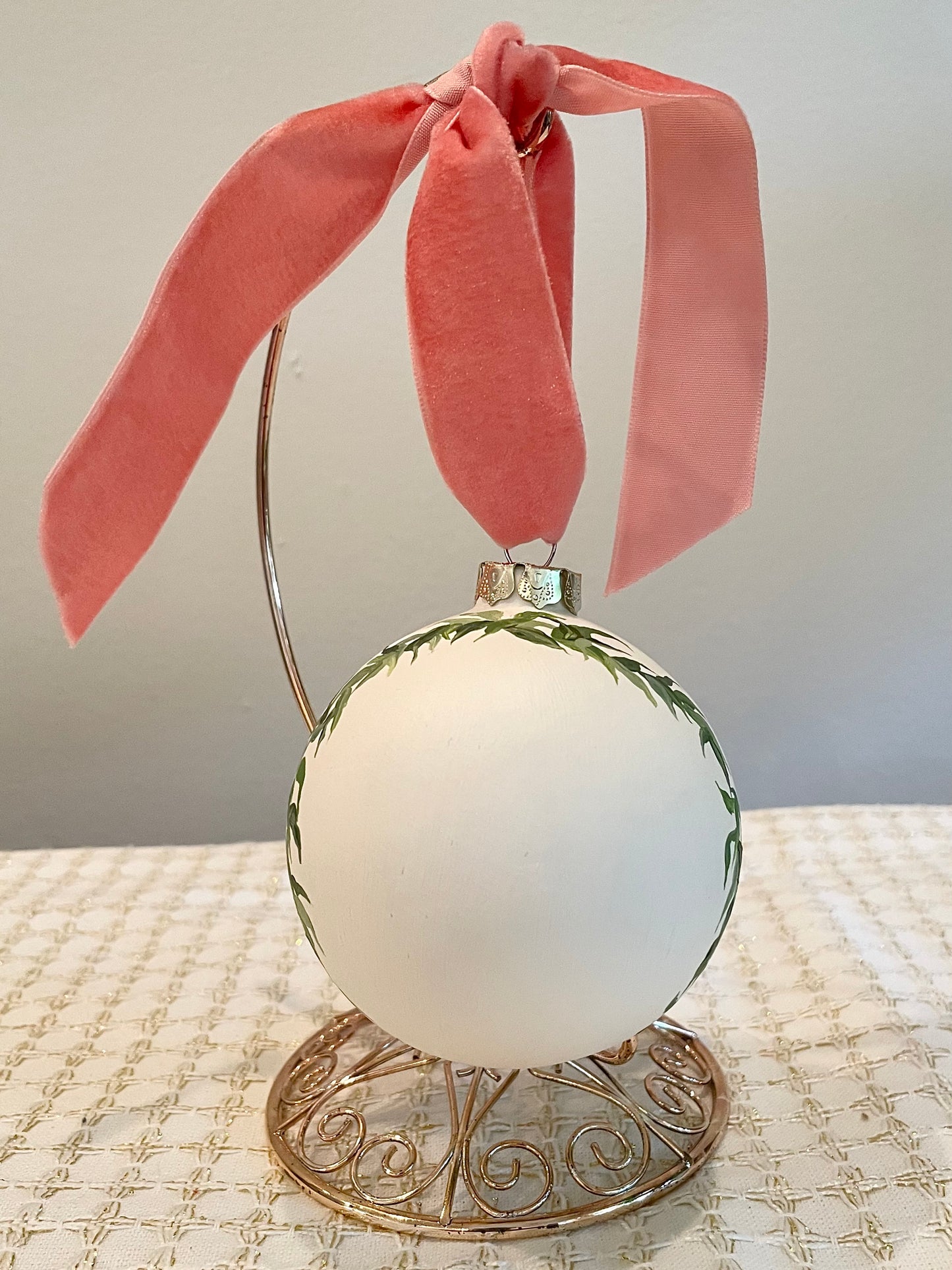 Heirloom Garland Ornament *Blank for Personalization 2