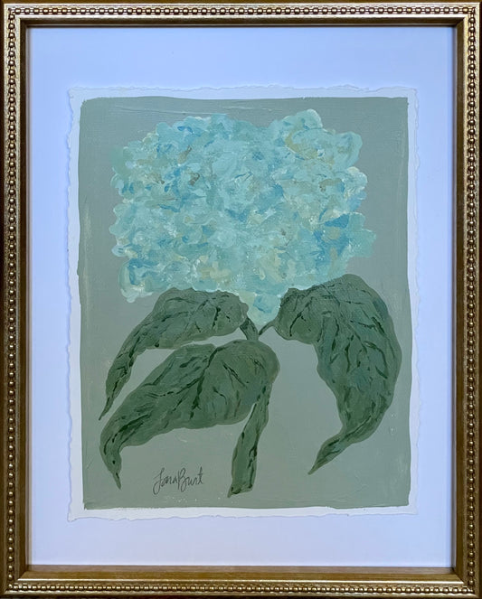 Sage and Blue Hydrangea no. 1