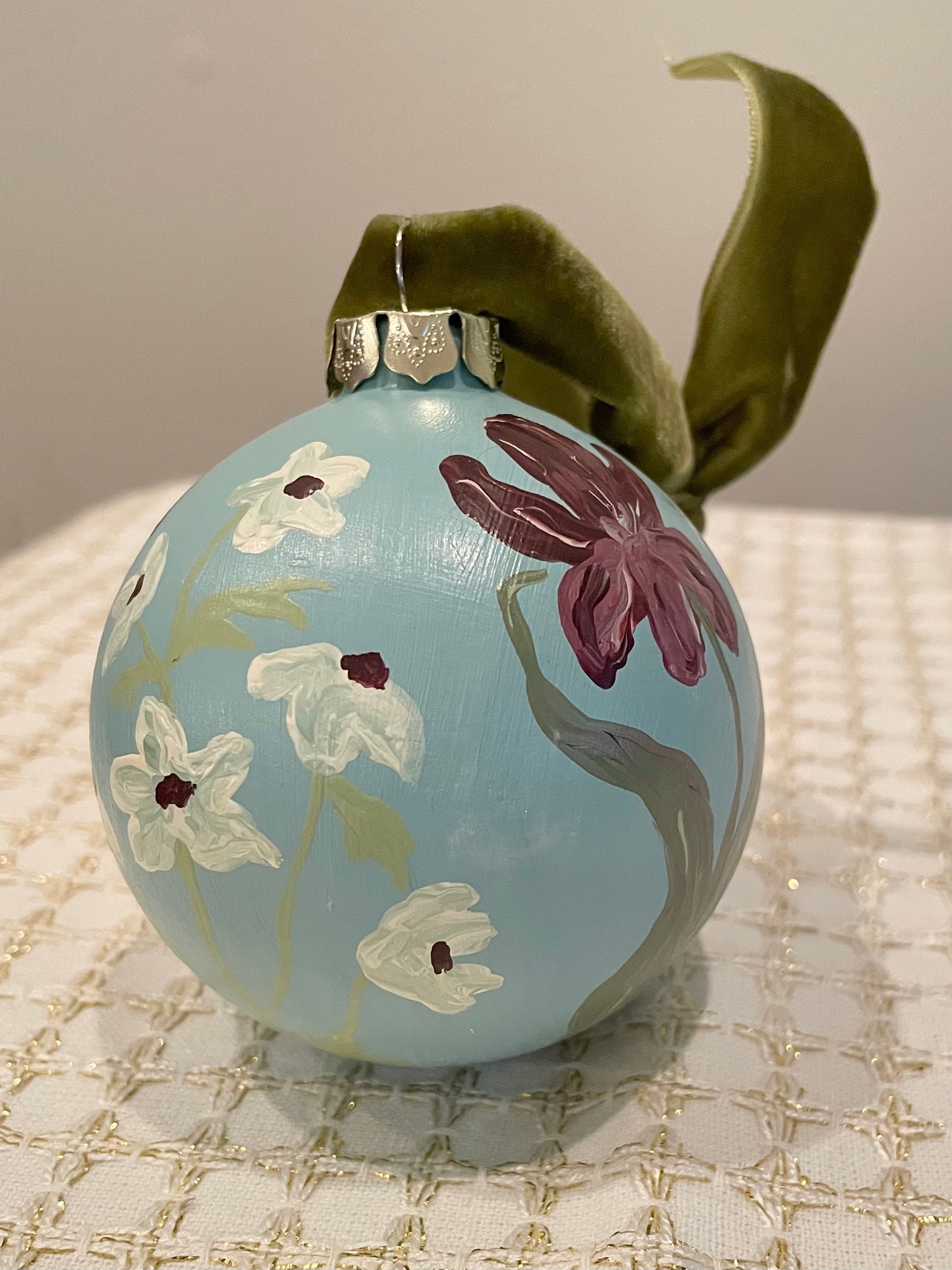 Blue & Plum Floral