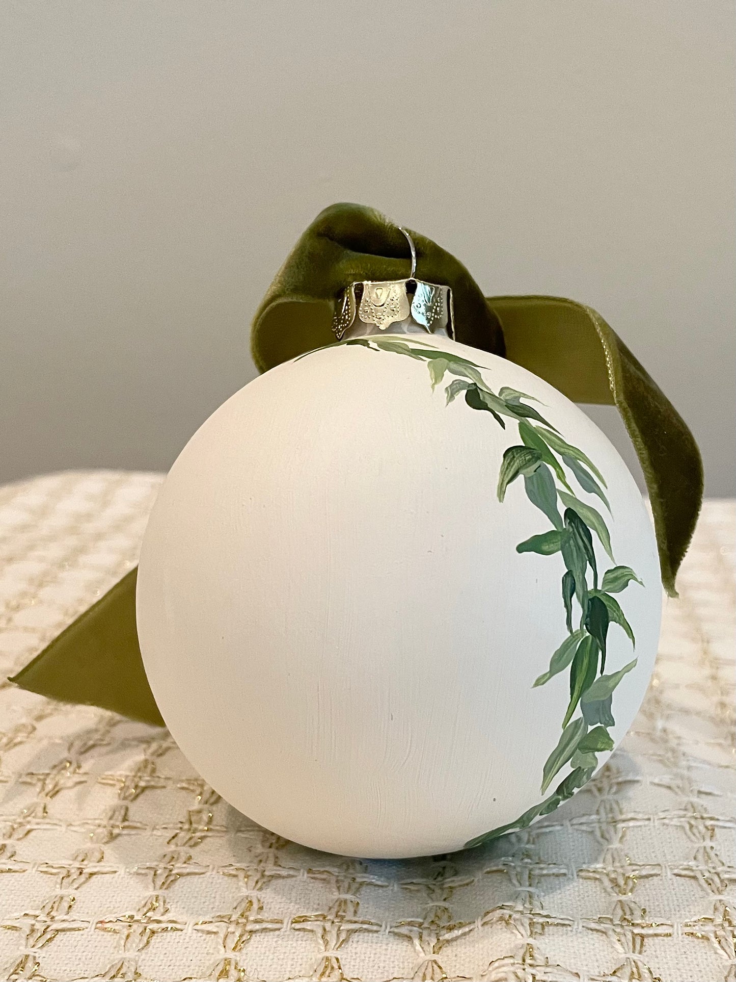 Heirloom Garland Ornament *Blank for Personalization 4