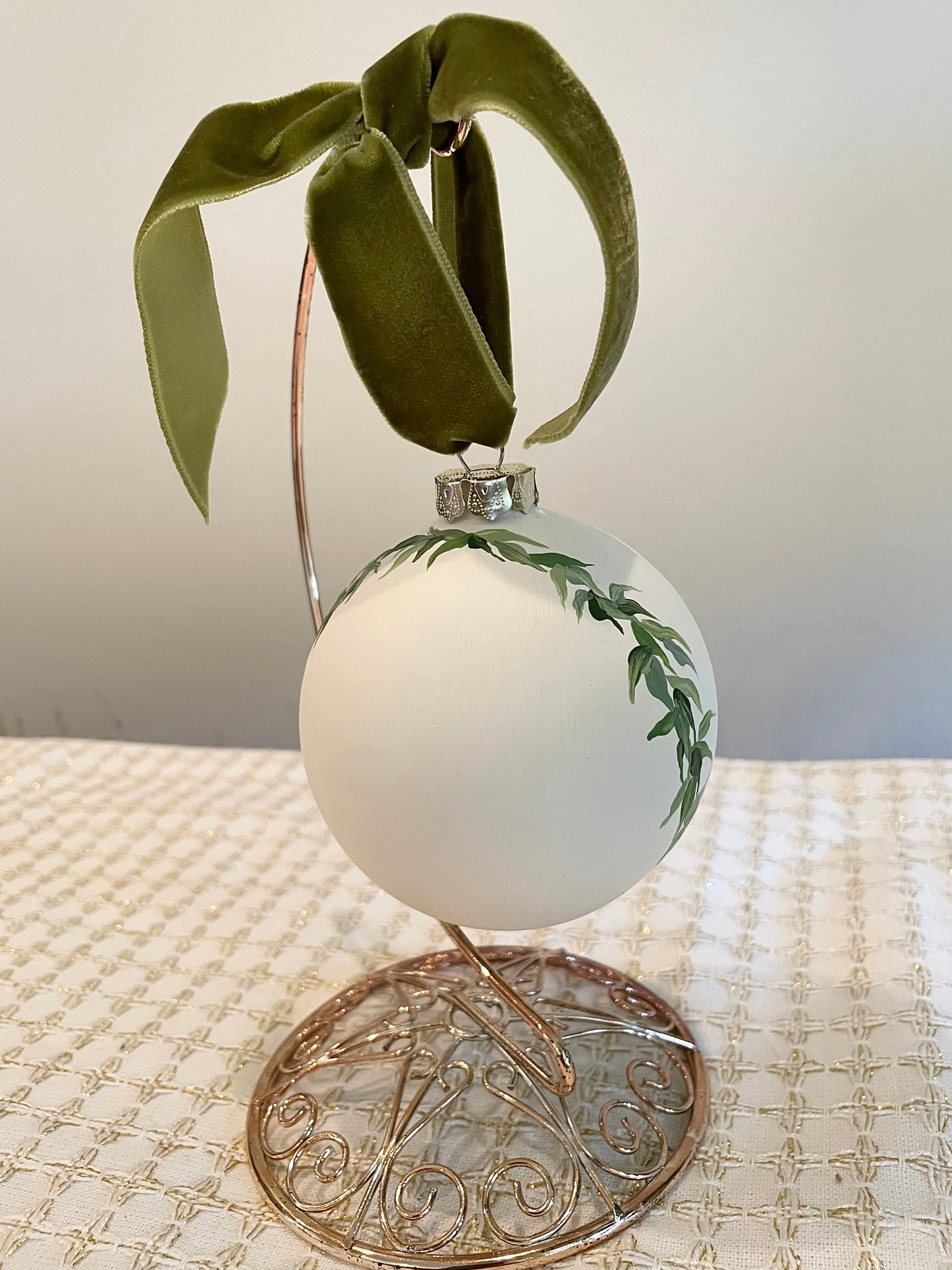 Heirloom Garland Ornament *Blank for Personalization 4