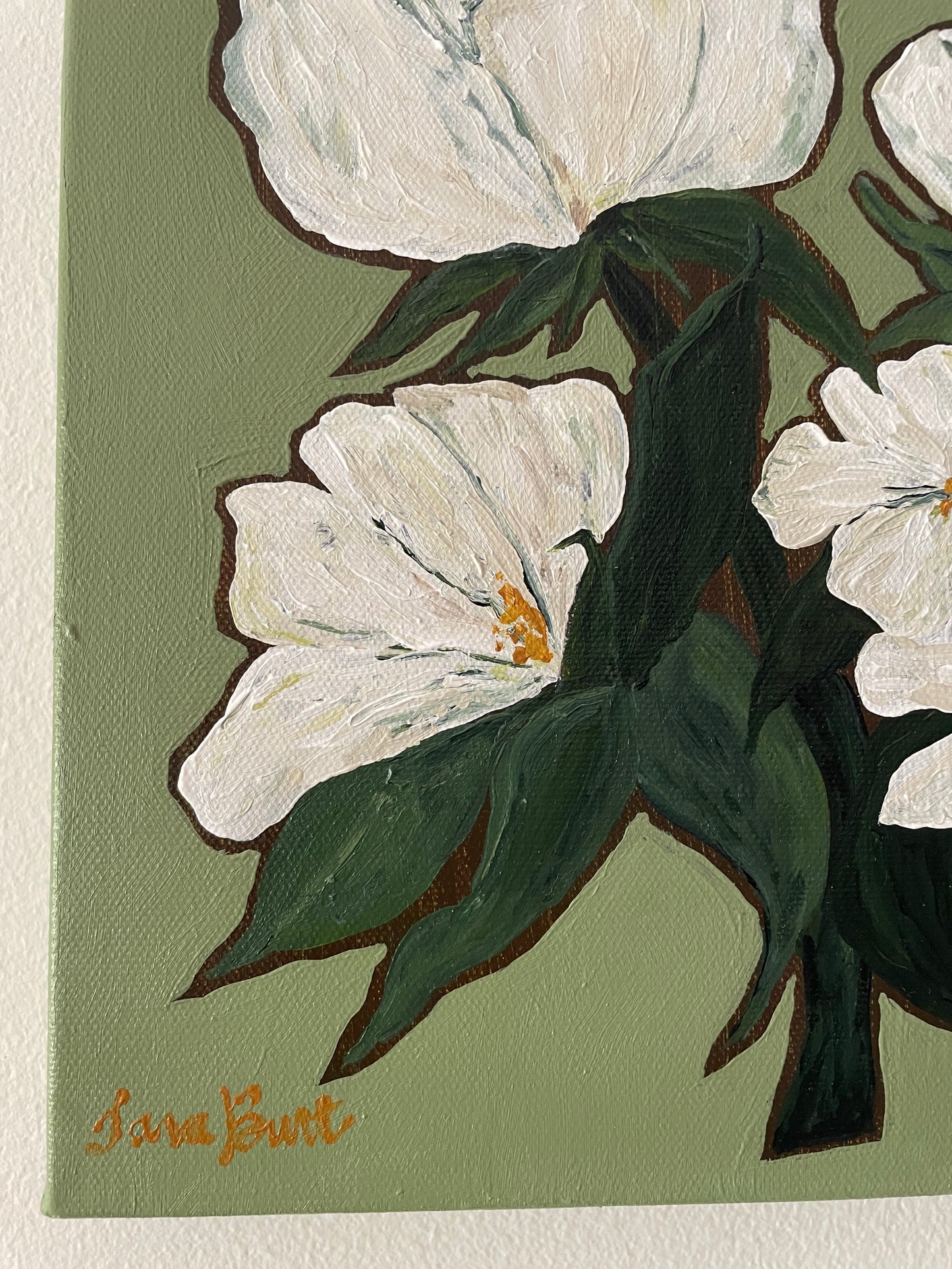Soft Sage Blossoms no. 1