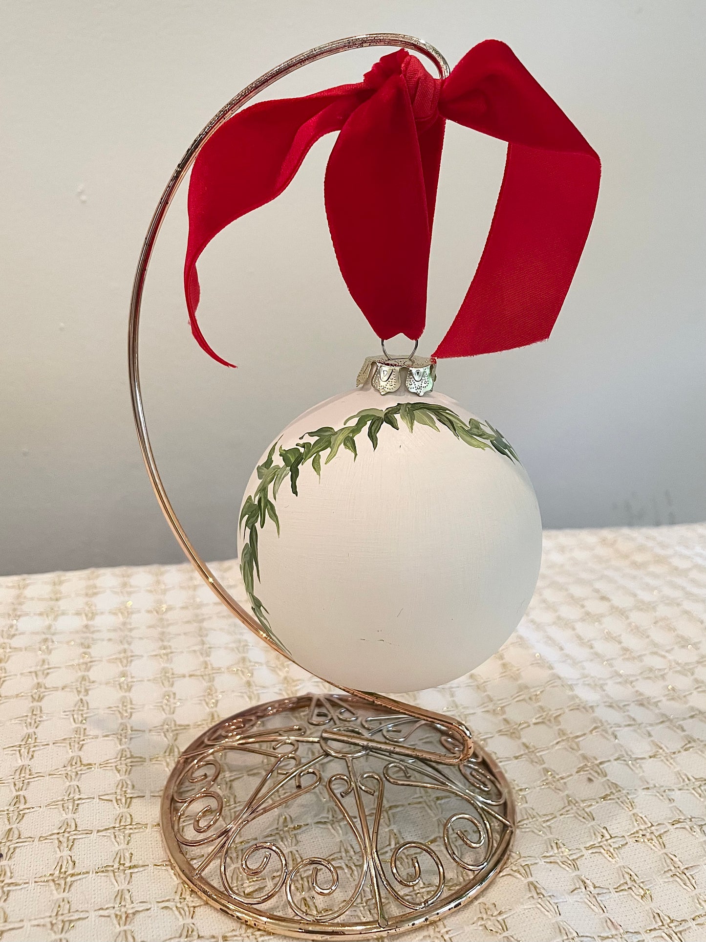 Heirloom Garland Ornament *Blank for Personalization 3