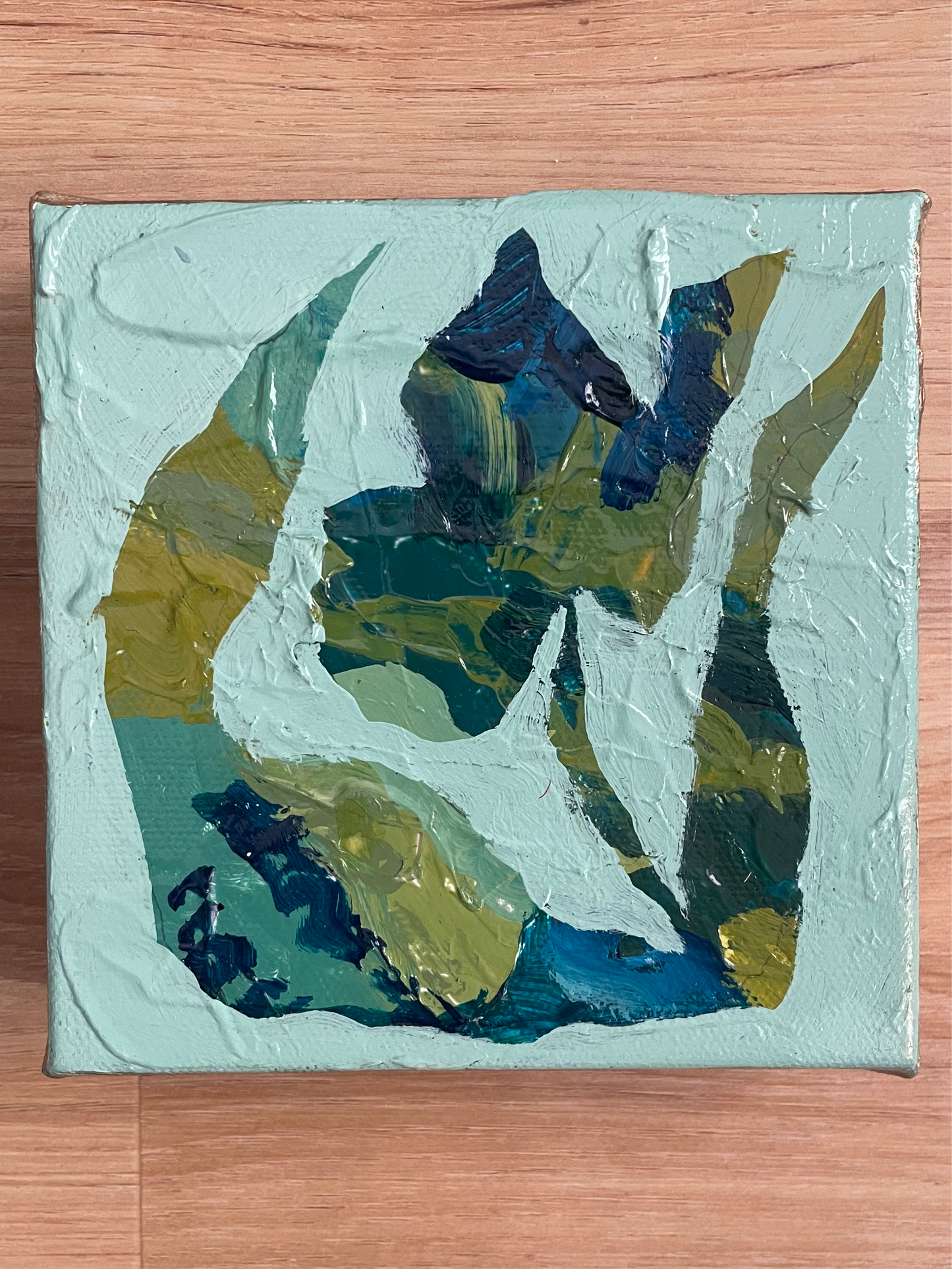 Mint Dreams small canvas no.2