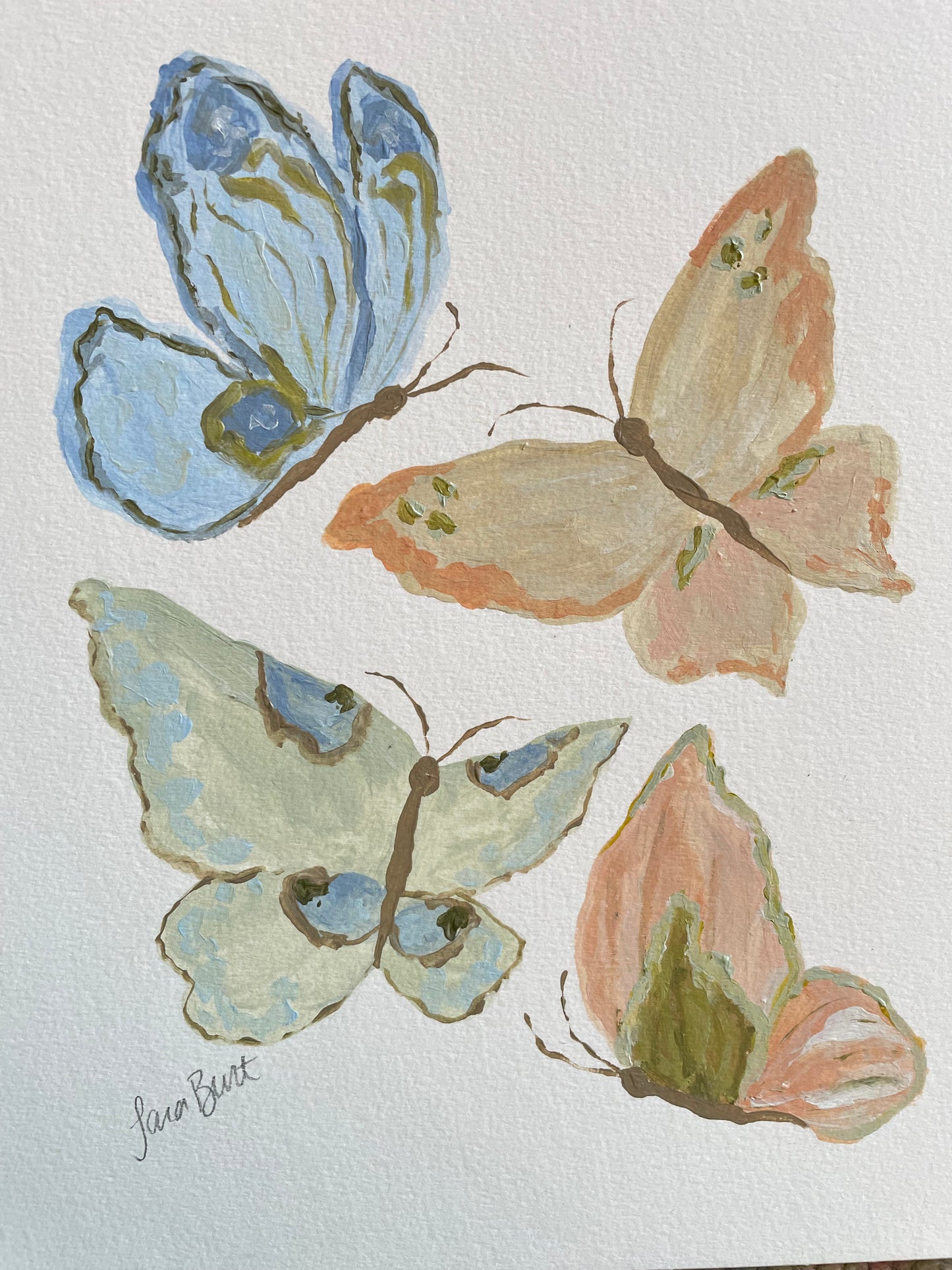 Quiet Flutters Pair