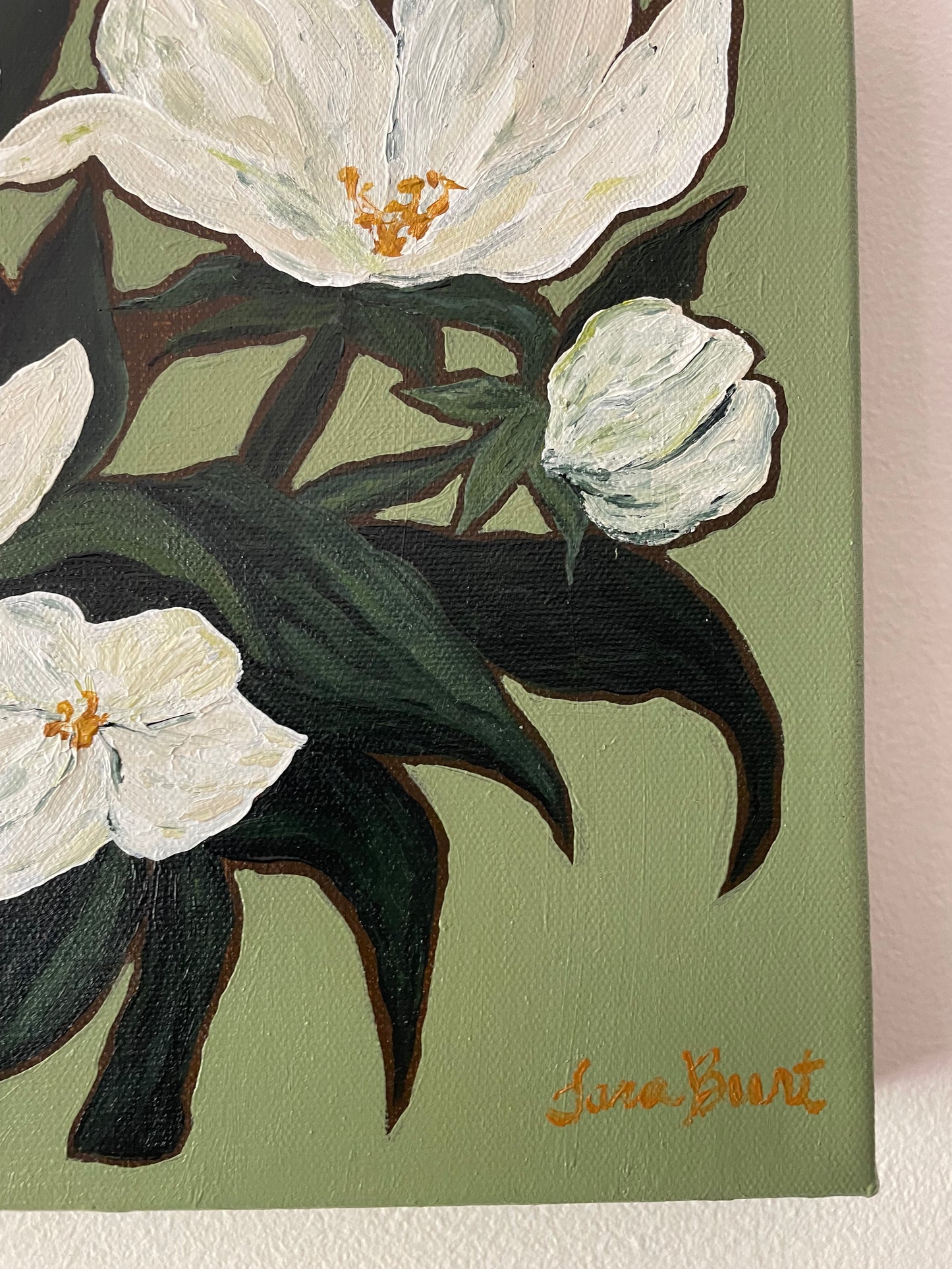 Soft Sage Blossoms no. 2