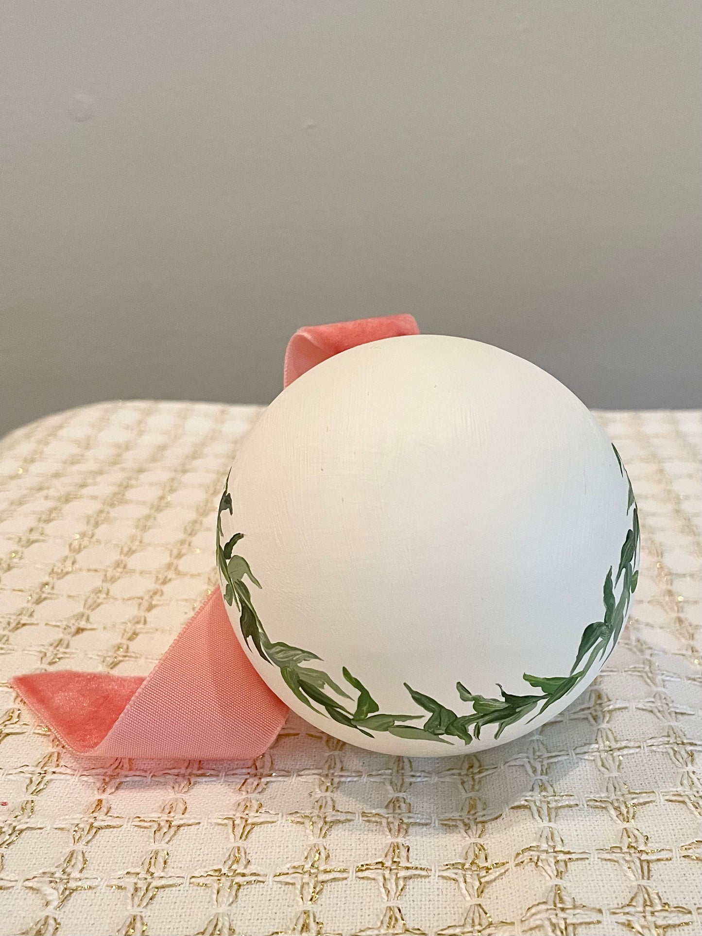 Heirloom Garland Ornament *Blank for Personalization 2