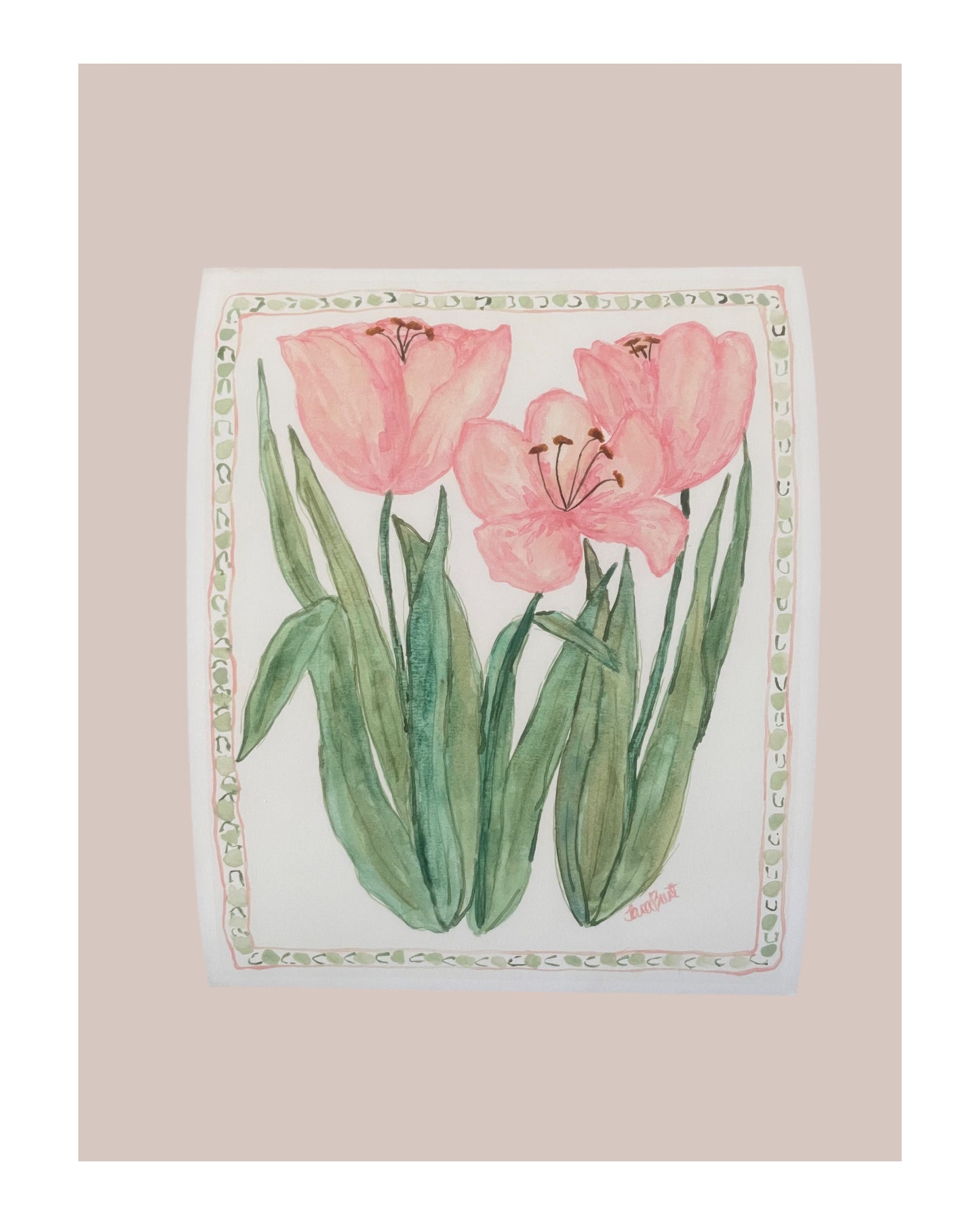 Tulip Botanical Print