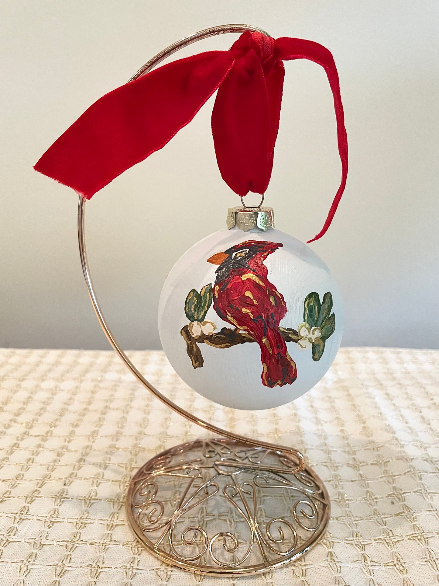 Cardinal on Pale Blue 6