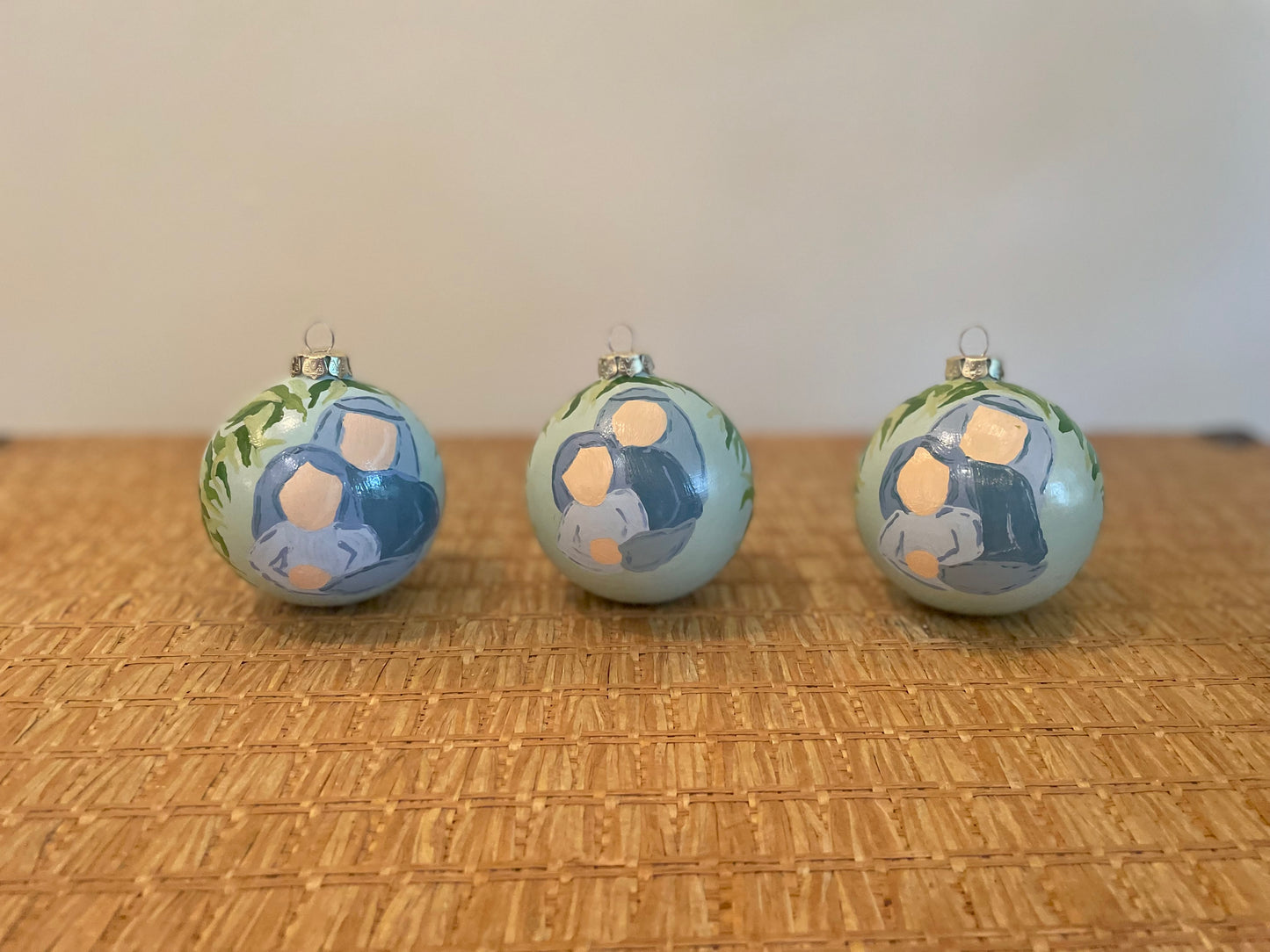 Mary, Joseph, & Baby Jesus Ornament 3