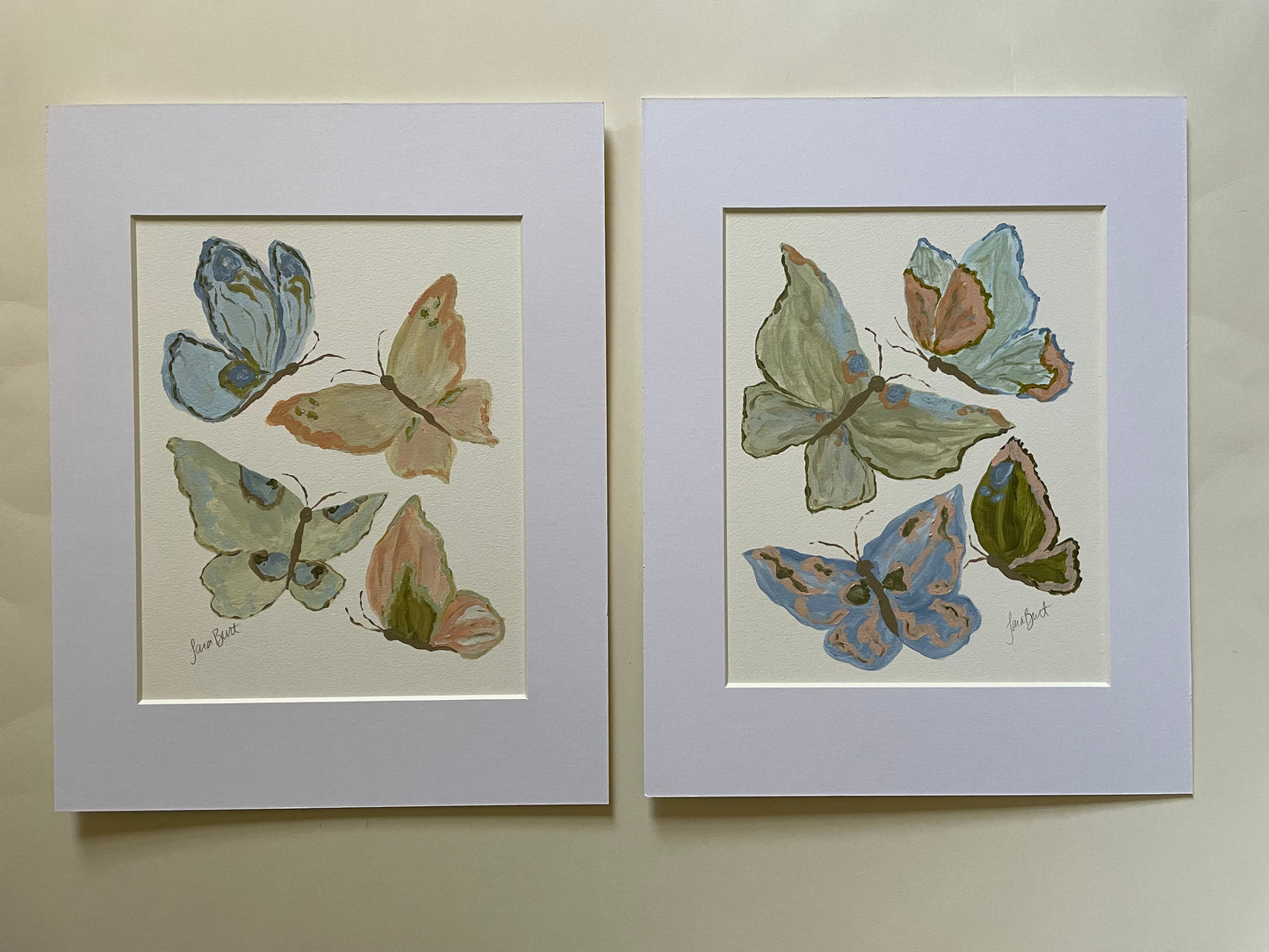 Quiet Flutters Pair