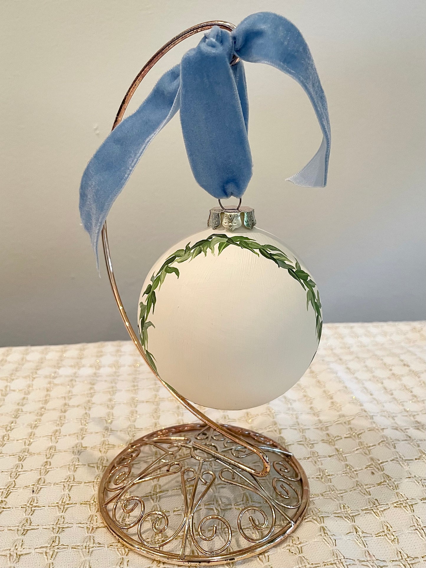 Heirloom Garland Ornament *Blank for Personalization 1