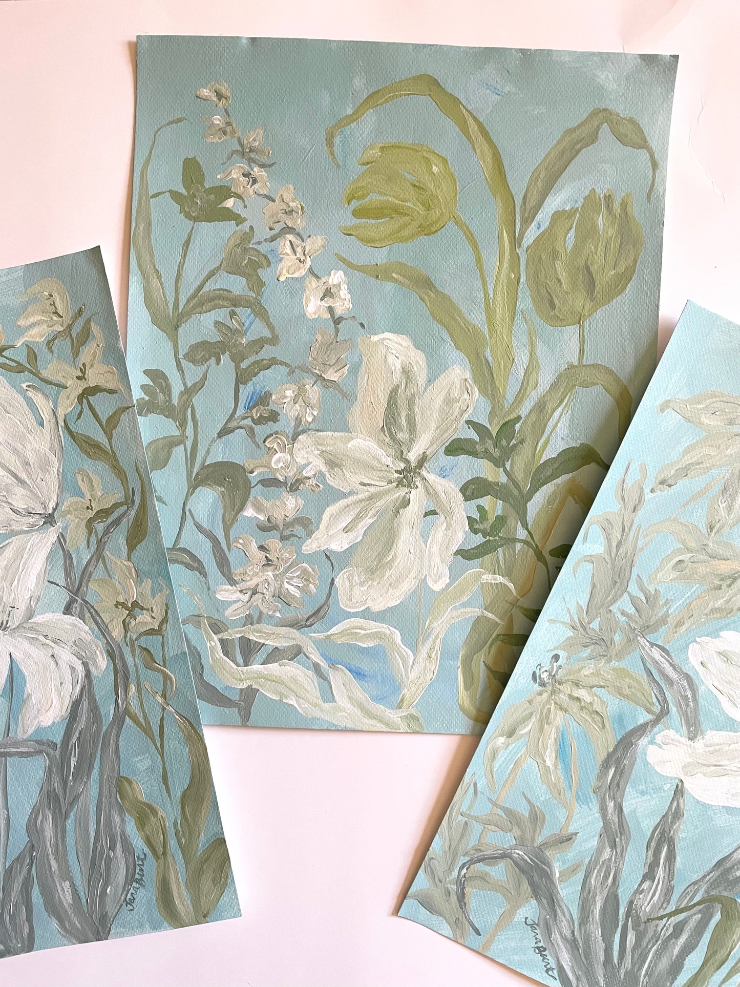 Secret Garden in Greens & Blues