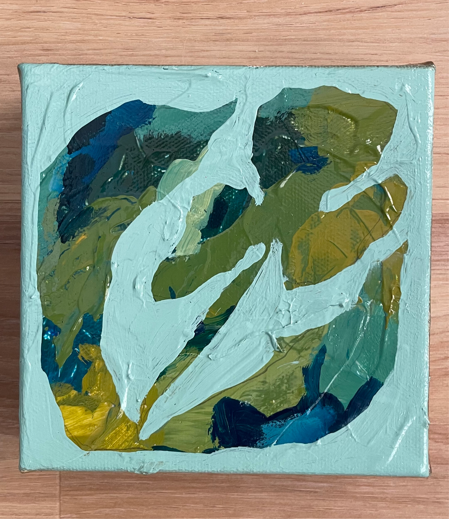 Mint Dreams small canvas no.3