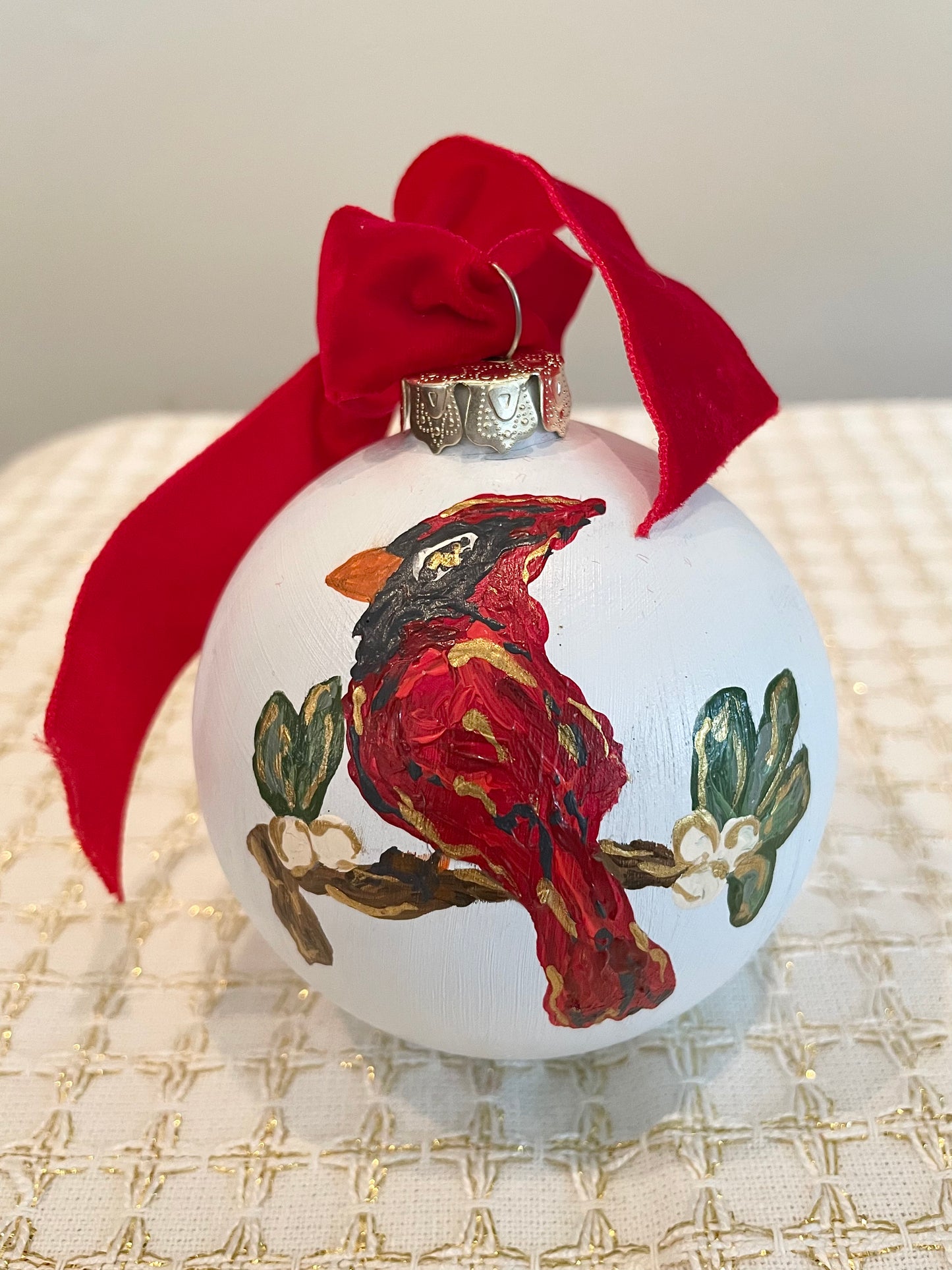 Cardinal on Pale Blue 6