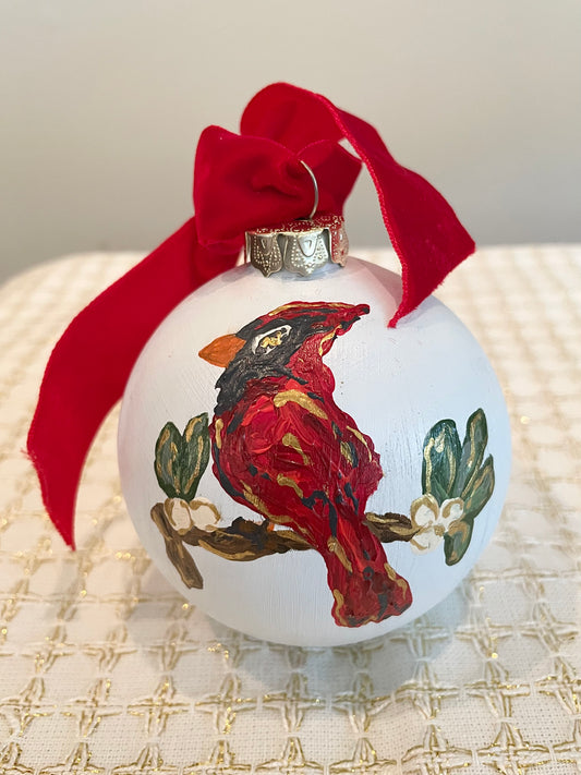 Cardinal on Pale Blue 6