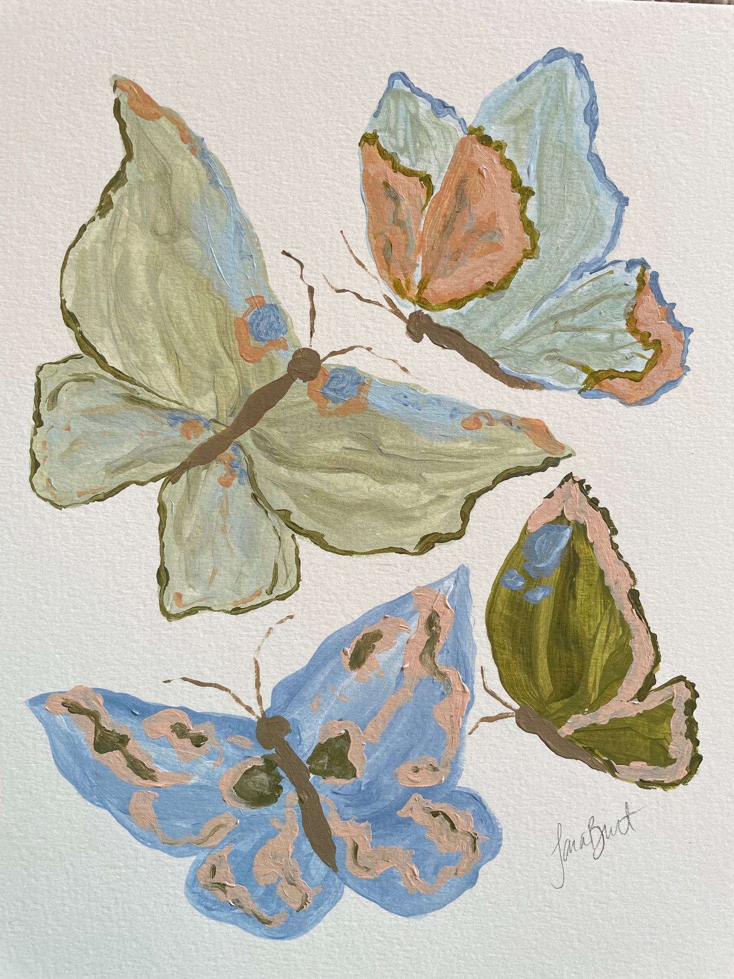 Quiet Flutters Pair