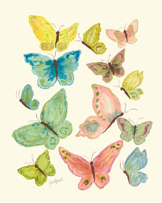 Bright Flutter no 2 Print